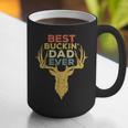 Best Buckin' Dad Ever Shirt Men Hunting Fathers Day Graphic Print Coffee Mug