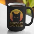 Best Cat Dad Ever Vintage Cat Daddy Fathers Day Graphic Print Coffee Mug Best Cat Dad Ever Vintage Cat Daddy Fathers Day Graphic Print Coffee Mug