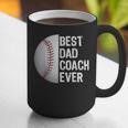 Best Dad Coach Ever Baseball For Sport Lovers Graphic Print Coffee Mug