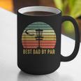 Best Dad By Par Disc Golf Father's Day Graphic Print Coffee Mug