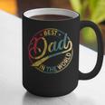Best Dad In The World Father's Day Vintage Dad Graphic Print Coffee Mug