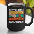 Best Moose Dad Ever Moose Graphic Print Coffee Mug
