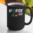 Best Nurse Graduation- RN Nurse Established 2019 LPN Graphic Print Coffee Mug