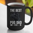 Best Pug Dad Ever Fathers Day Cute Daddy Dad Pug Graphic Print Coffee Mug