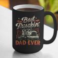 Best Truckin Dad Ever Trucker Truck Driver Father's Day Men Graphic Print Coffee Mug