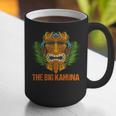 The Big Kahuna Hawaiian Tiki Dad Boss T-Shirt Graphic Print Coffee Mug