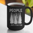 Bigfoot People Not a Big Fan Sasquatch Introvert Graphic Print Coffee Mug Bigfoot People Not a Big Fan Sasquatch Introvert Graphic Print Coffee Mug