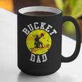 Bucket Dad Softball Dad Baseball Father's Coach Graphic Print Coffee Mug