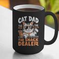 Cat Dad The Man The Myth The Snack Dealer Graphic Print Coffee Mug