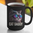 Cat Daddy Shirt Cat Sunglasses Cool Cat Dad Men Father Graphic Print Coffee Mug