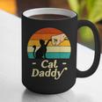Cat Daddy Vintage Cat Lover Cat Dad Fathers Day Graphic Print Coffee Mug