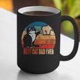 Cat Loving Daddy Fathers Day Mens None Best Cat Dad Ever Paw Fist Bump Fathers Day TeeShirt Small US Graphic Print Coffee Mug