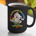 Cat Mom Loves Cats Dad Not In The Mood For People Introvert Graphic Print Coffee Mug Cat Mom Loves Cats Dad Not In The Mood For People Introvert Graphic Print Coffee Mug