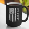 Cheer Dad Cheerleading American Flag Fathers Day Cheerleader Graphic Print Coffee Mug Cheer Dad Cheerleading American Flag Fathers Day Cheerleader Graphic Print Coffee Mug