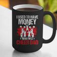 Cheer Dad Cheerleading Fathers Day Graphic Print Coffee Mug