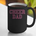 Cheer Dad Pink Cheerleading Graphic Print Coffee Mug