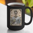 Cheer Dad Tarot Card Skeleton Cheerleading Fathers Day Graphic Print Coffee Mug