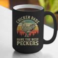 Chicken Dads Have The Best Peckers Vintage Apparel Graphic Print Coffee Mug Chicken Dads Have The Best Peckers Vintage Apparel Graphic Print Coffee Mug