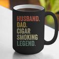 Cigar Lover For Dad Men Vintage Cigar Saying Graphic Print Coffee Mug