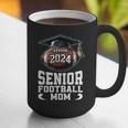 Class Of 2024 Graduation Senior Football Mom 2024 Graphic Print Coffee Mug