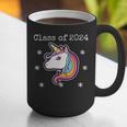 Class Of 2024 Graduation Year Unicorn Tee Shirt Graphic Print Coffee Mug