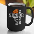 Class Of 2026 Basketball Senior 26 Player Team Graduation Graphic Print Coffee Mug