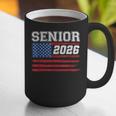 Class Of 2026 Senior Back To School American Flag Graduation Graphic Print Coffee Mug