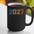 Class Of 2027 Graduate Shirts For Men Women Graduation Retro Graphic Print Coffee Mug