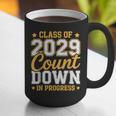 Class Of 2029 Count Down Fun First Day 8th Grade Graduation Graphic Print Coffee Mug
