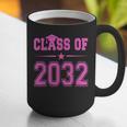 Class Of 2032 Pink Girls Shirt Graduation Graphic Print Coffee Mug