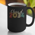 Class Of 2034 Senior Graduate 2034 Graduation Graphic Print Coffee Mug