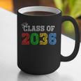 Class Of 2036 Grow With Me Graduation First Day Of School Graphic Print Coffee Mug