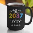 Class Of 2037 Grow With Me Checklist Graduation Graphic Print Coffee Mug