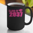 Class Of 2037 Pink Girls Growing Up School Memory Graduation Graphic Print Coffee Mug