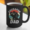 Cockapoo Dad Dog Father's Day Vintage Pet Men Women Kids Graphic Print Coffee Mug