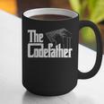 The Code Father Computer Coder Dad Programmer Graphic Print Coffee Mug