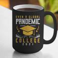 College 2021 Degree Graduation Graduate Graphic Print Coffee Mug