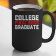College Final Boss Graduate University Grad Gamer Graduation Graphic Print Coffee Mug