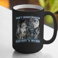 Cool Alpha Wolf Meme Don't Worry Kitten Daddy's Here Graphic Print Coffee Mug