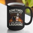 Cool Bowling Men Dad Bowler Fun Crazy Best Bowling Graphic Print Coffee Mug