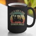 This Is How A Cool Grandpa Rolls Vintage Golf Dad Grandpa Graphic Print Coffee Mug