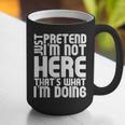 Cool Introvert Just Pretends I'm Not Heres Graphic Print Coffee Mug