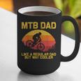 Cool Mountain Biking For Dad Father Biker MTB Bicycle Bike Graphic Print Coffee Mug Cool Mountain Biking For Dad Father Biker MTB Bicycle Bike Graphic Print Coffee Mug