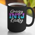 Crazy INTJ Lady Introvert Personality Graphic Print Coffee Mug Crazy INTJ Lady Introvert Personality Graphic Print Coffee Mug