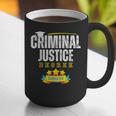 Criminal Justice Degree Graduation Senior Celebration Grad Graphic Print Coffee Mug