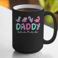 Cute Daddy Saurus Dad Dinosaur Birthday Boy Girl Family Graphic Print Coffee Mug