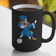 Dabbing Graduation Class 2023 Unicorn Volleyball Graphic Print Coffee Mug