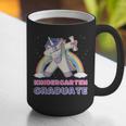 Dabbing Unicorn Kindergarten Graduation Dab Dance Girl Graphic Print Coffee Mug