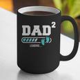 Dad 2 Second Time Dad Dad Of Two Graphic Print Coffee Mug Dad 2 Second Time Dad Dad Of Two Graphic Print Coffee Mug