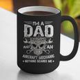 Dad Airplane Plane Aviation Aircraft Mechanic Graphic Print Coffee Mug
